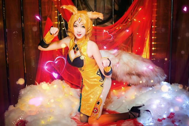 Cosplay福利/妩媚性感 王者荣耀妲己COSPLAY