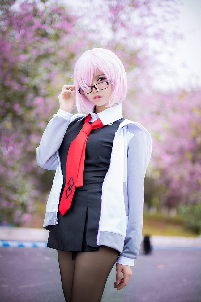Cosplay福利/黑丝软妹 《Fate》玛修·基列莱特COSPLAY美图欣赏 cn:鳗鱼霏儿