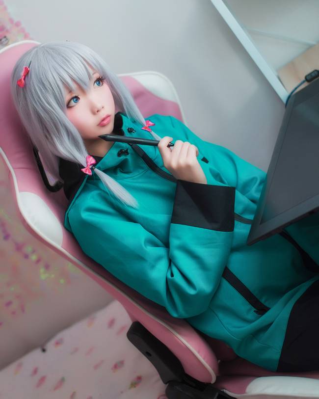 Cosplay福利/埃罗芒阿老师和泉纱雾COSPLAY美图欣赏 cn:这很迟迟