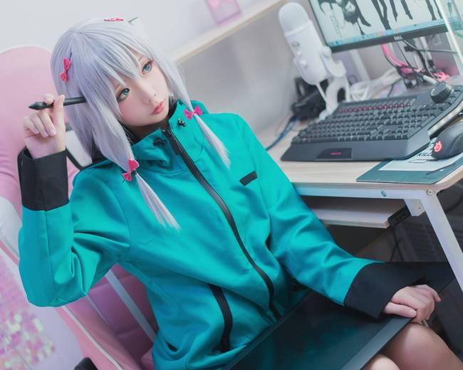 Cosplay福利/埃罗芒阿老师和泉纱雾COSPLAY美图欣赏 cn:这很迟迟