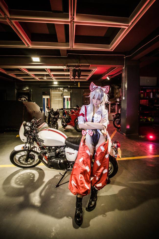 Cosplay福利/吐血推荐！东方Project藤原妹红COSPLAY cn:如月灰