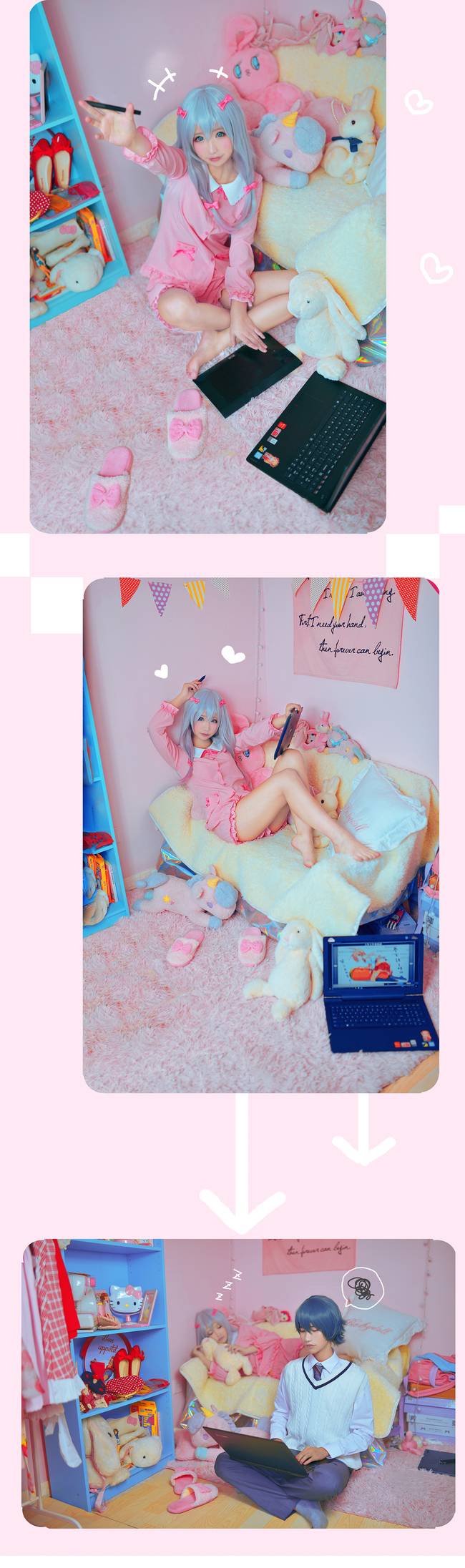 Cosplay福利/软妹子老司机 埃罗芒阿老师COSPLAY美图欣赏