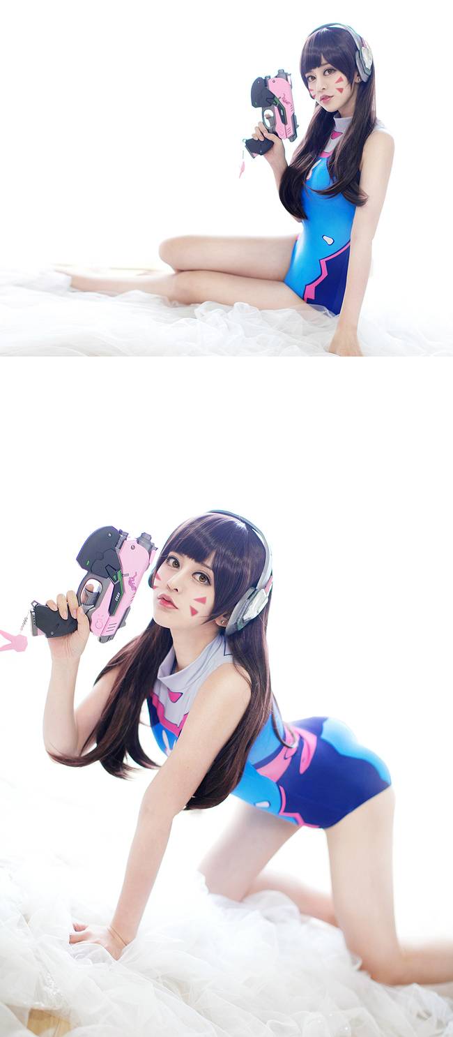 Cosplay福利/紧身服少女 守望先锋宋哈娜 cn:Asu_艾斯_