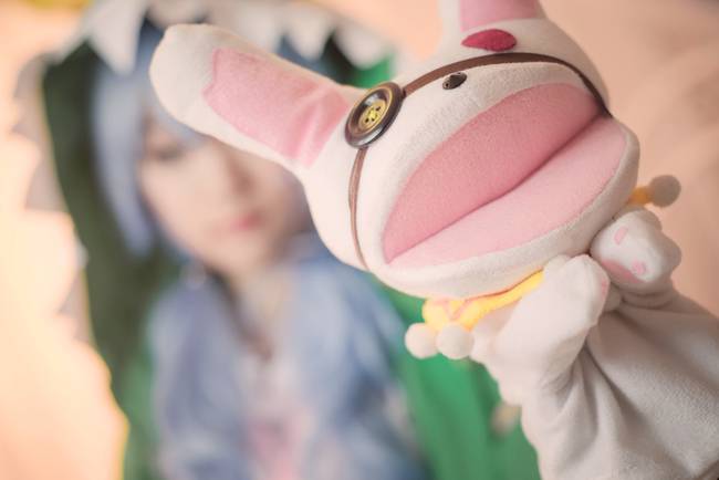 Cosplay福利/白丝绝对领域少女 约会大作战四糸乃COSPLAY美图欣赏 cn:_兔爷烨烨烨_