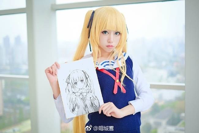 Cosplay福利/路人女主的养成方法泽村·斯潘塞·英梨梨COSPLAY cn:暗城雪