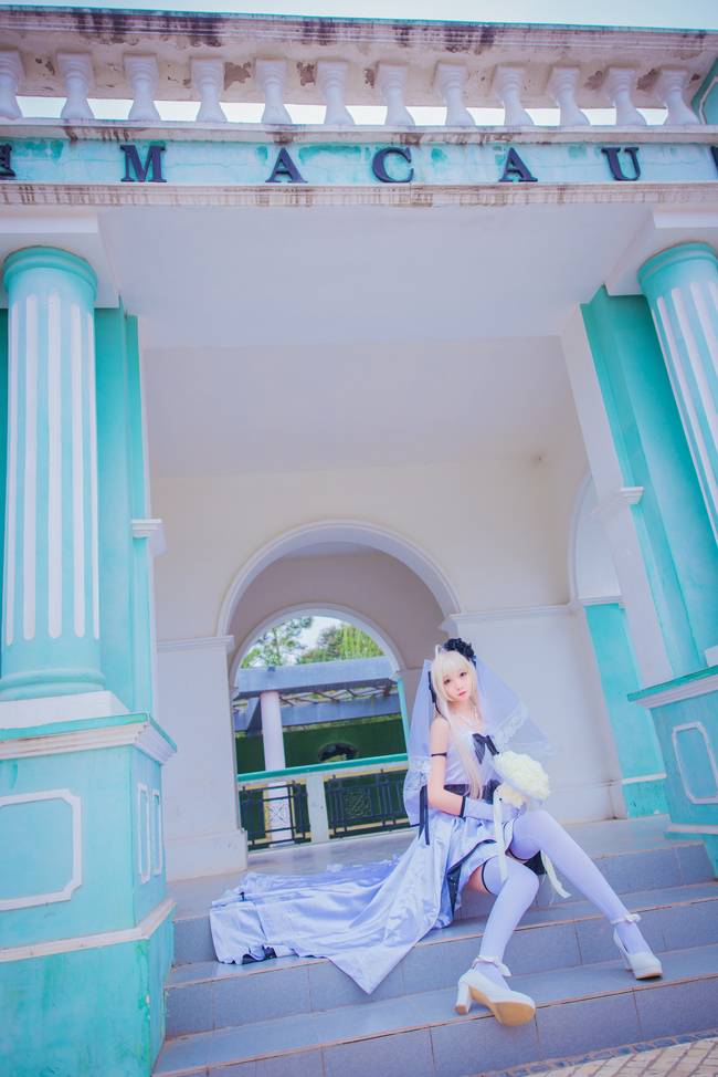 Cosplay福利/绝对领域少女 缘之空春日野穹COSPLAY cn:婴勺