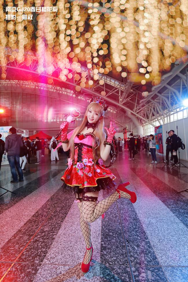 Cosplay福利/渔网黑丝绝对领域 LoveLive!南小鸟COSPLAY