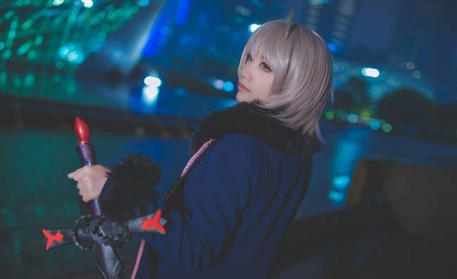 Cosplay福利/黑丝绝对领域少女 Fate/Grand Order 贞德Alter COSPLAY美图欣赏 cn:星野saori