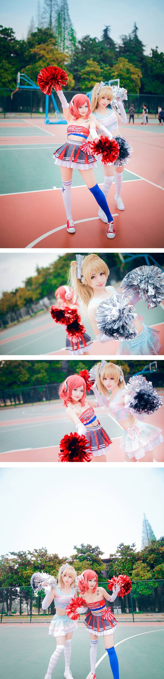 Cosplay福利/白丝绝对领域体操少女 LoveLive! COSPLAY美图欣赏 南小鸟 cn:晴天 西木野真姬 cn:鹘鸠_puppet