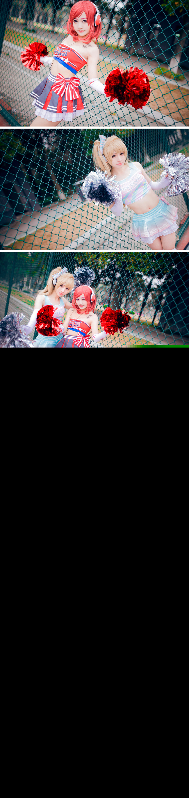 Cosplay福利/白丝绝对领域体操少女 LoveLive! COSPLAY美图欣赏 南小鸟 cn:晴天 西木野真姬 cn:鹘鸠_puppet