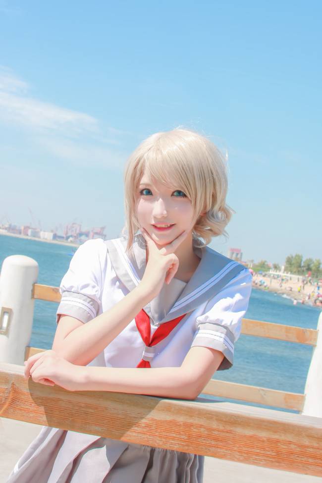Cosplay福利/LoveLive!Sunshine!!渡边曜COSPLAY cn:明泽