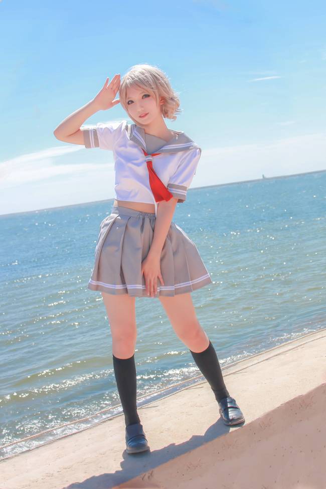 Cosplay福利/LoveLive!Sunshine!!渡边曜COSPLAY cn:明泽