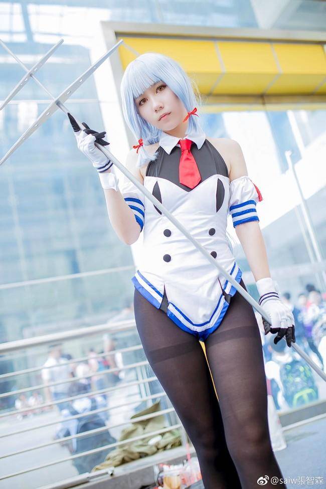 Cosplay福利/丛云兔女郎 黑丝cos