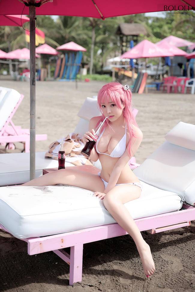 Cosplay福利/沙滩排球 泳装cos 穗香