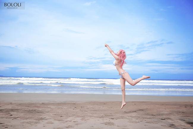 Cosplay福利/沙滩排球 泳装cos 穗香