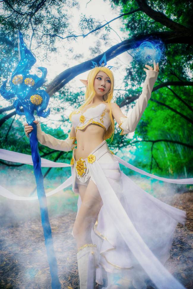 Cosplay福利/英雄联盟风暴之怒迦娜COSPLAY