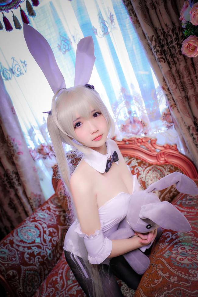 Cosplay福利/缘之空 春日野穹 黑丝cos