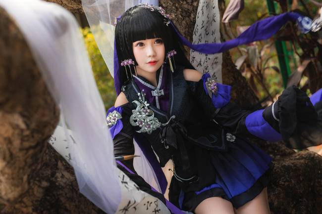 Cosplay福利/剑侠情缘网络版叁万花萝莉COSPLAY