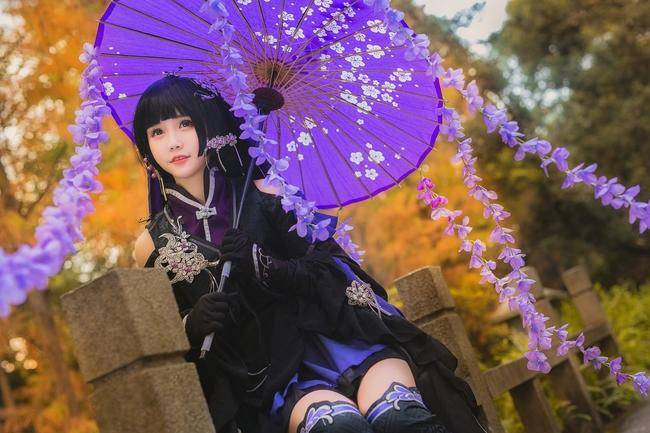 Cosplay福利/剑侠情缘网络版叁万花萝莉COSPLAY