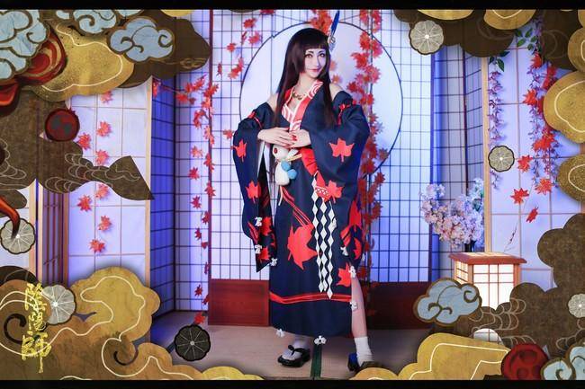 Cosplay福利/阴阳师手游鬼女红叶COSPLAY