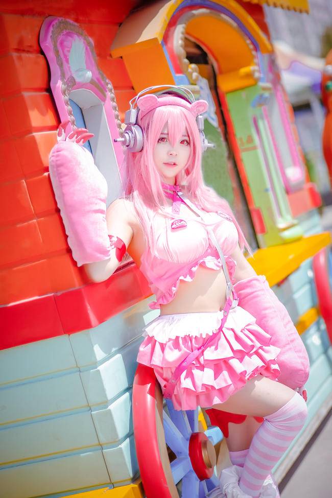 Cosplay福利/超级索尼子SUPER SONICO COSPLAY美图