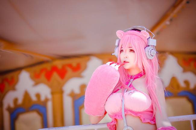 Cosplay福利/超级索尼子SUPER SONICO COSPLAY美图