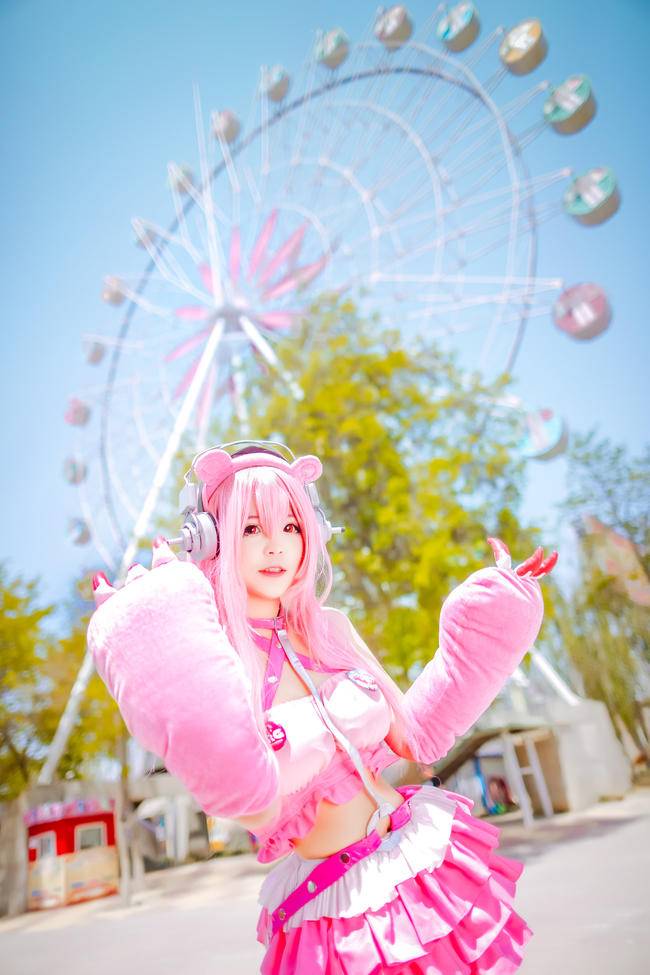 Cosplay福利/超级索尼子SUPER SONICO COSPLAY美图