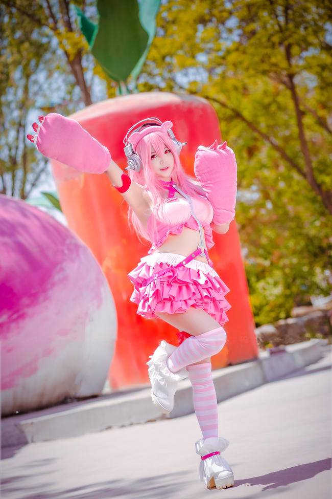 Cosplay福利/超级索尼子SUPER SONICO COSPLAY美图