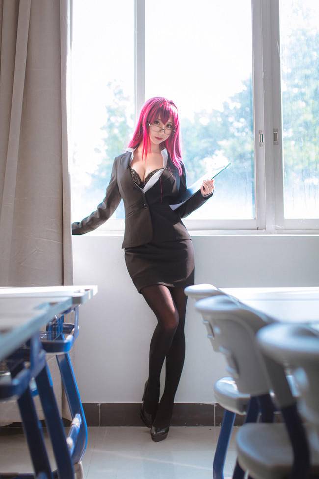 Cosplay福利/教师斯卡哈COSPLAY