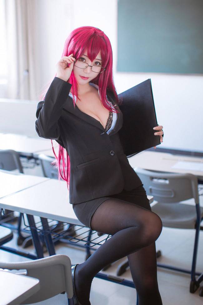 Cosplay福利/教师斯卡哈COSPLAY