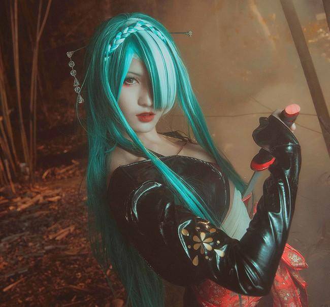 Cosplay福利/绝对领域少女初音未来COSPLAY