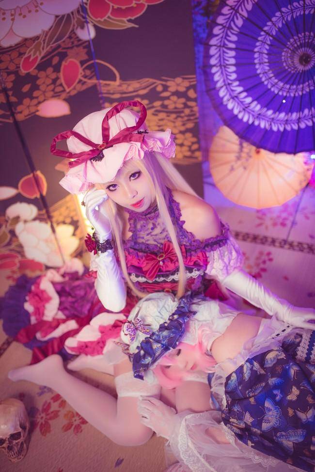 Cosplay福利/白丝吊带袜绝对领域少女 cn:球菌_菌魔乱舞