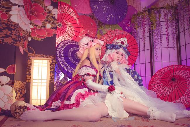 Cosplay福利/白丝吊带袜绝对领域少女 cn:球菌_菌魔乱舞