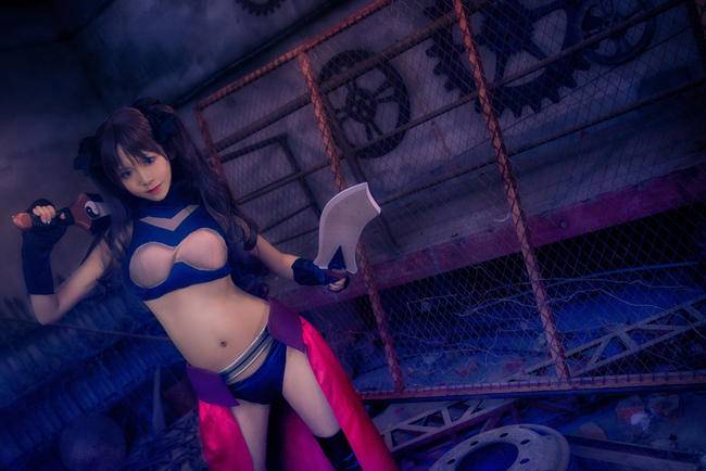 Cosplay福利/绝对领域少女装fate/stay night远坂凛