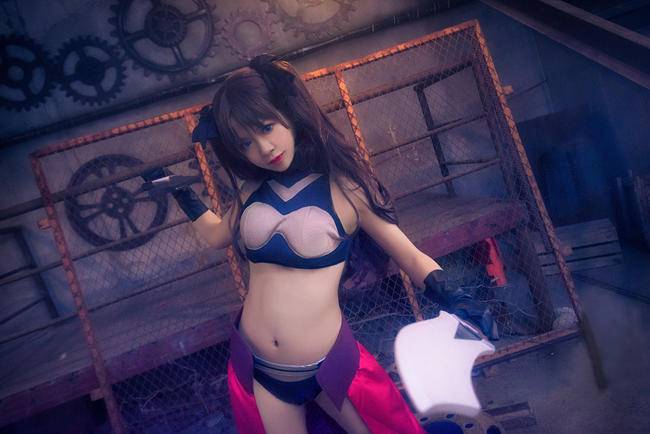 Cosplay福利/绝对领域少女装fate/stay night远坂凛