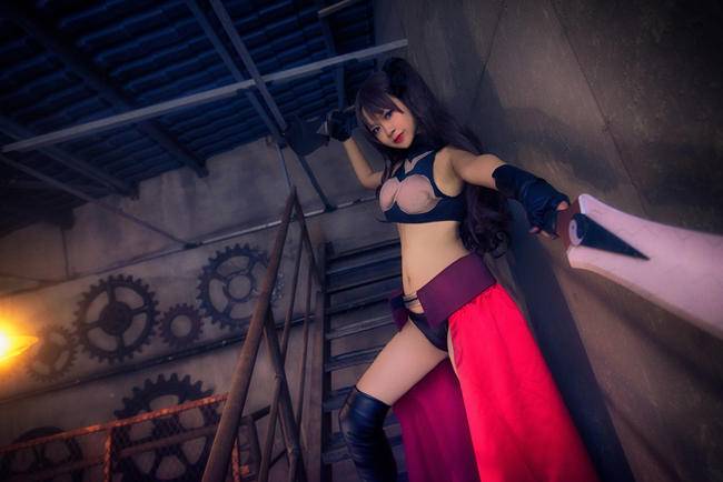 Cosplay福利/绝对领域少女装fate/stay night远坂凛