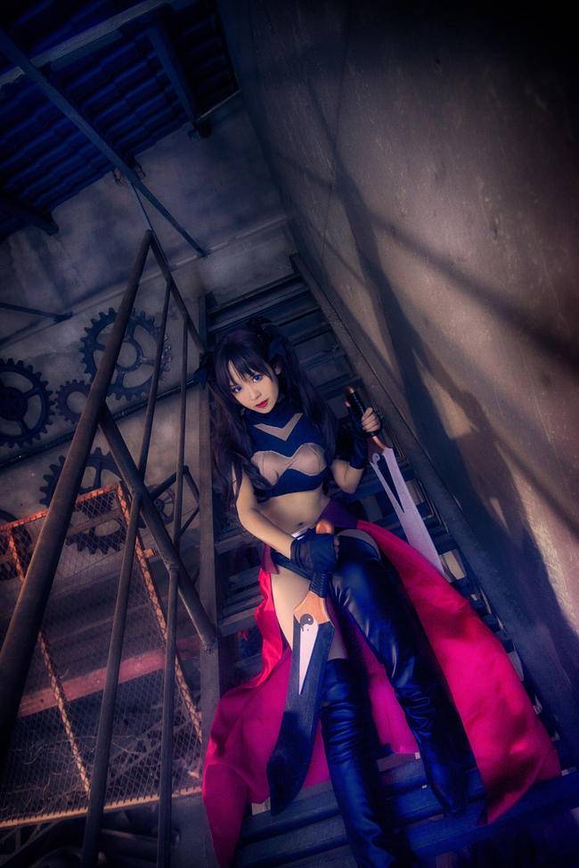 Cosplay福利/绝对领域少女装fate/stay night远坂凛