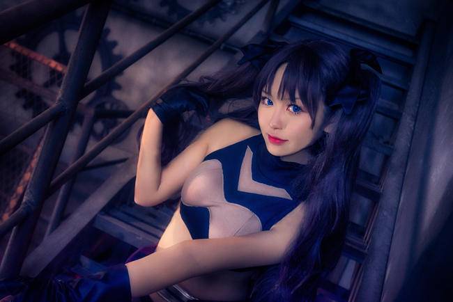 Cosplay福利/绝对领域少女装fate/stay night远坂凛