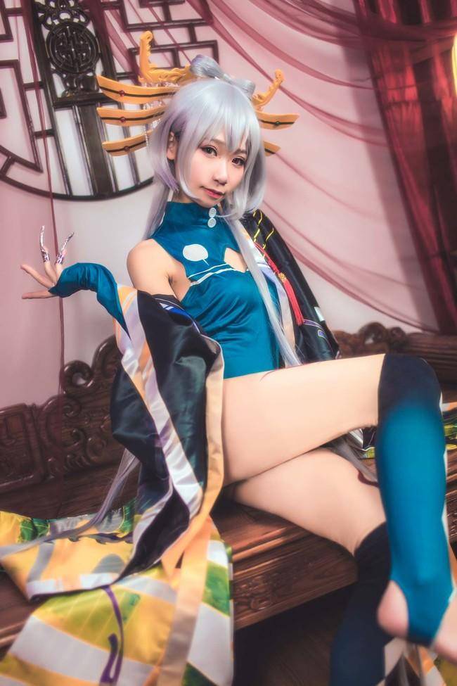 Cosplay福利/蝴蝶袜绝对领域少女装VOCALOID洛天依