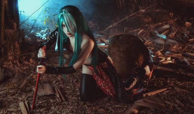 Cosplay福利/绝对领域少女初音未来COSPLAY