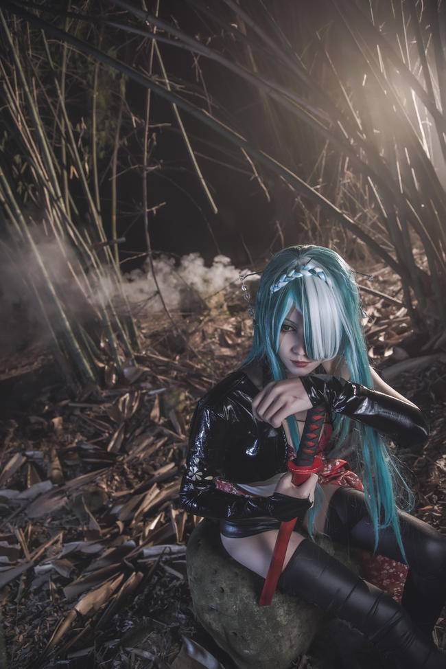 Cosplay福利/绝对领域少女初音未来COSPLAY