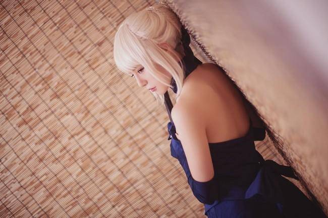 Cosplay福利/黑丝绝对领域性感Fate/Grand Order saber COSPLAY