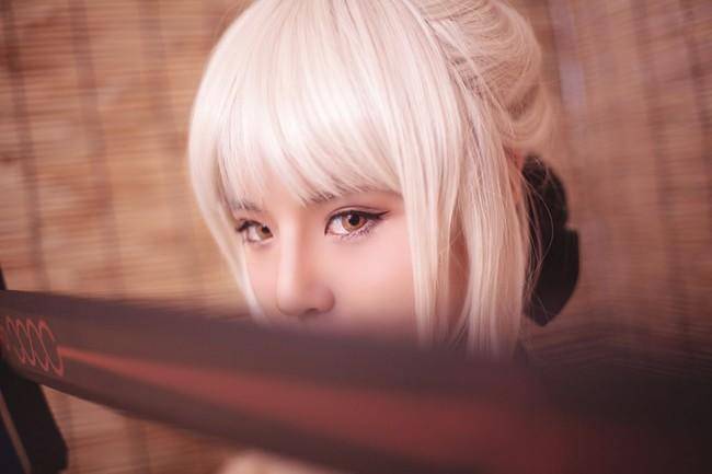 Cosplay福利/黑丝绝对领域性感Fate/Grand Order saber COSPLAY