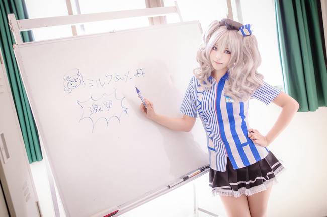 Cosplay福利/舰队Collection鹿岛COSPLAY，绝对领域