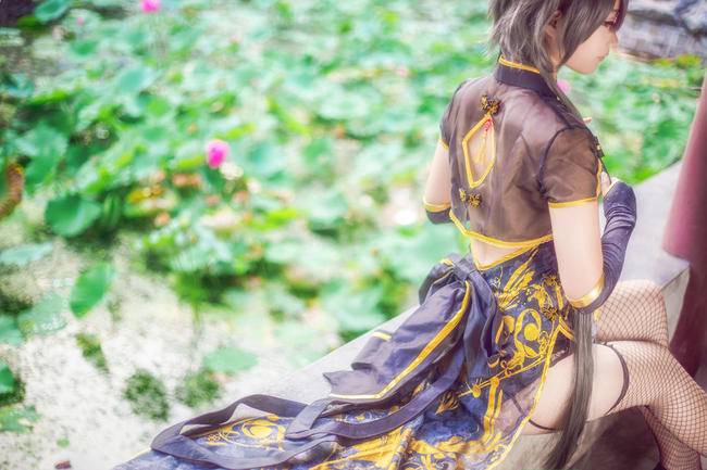 Cosplay福利/旗袍绝对领域のVOCALOID洛天依