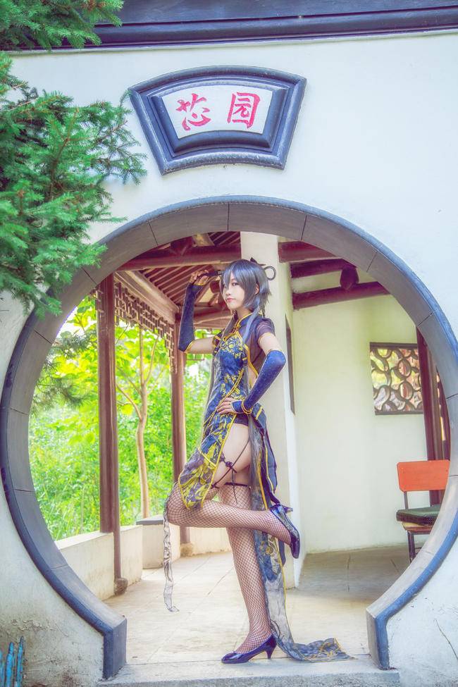 Cosplay福利/旗袍绝对领域のVOCALOID洛天依