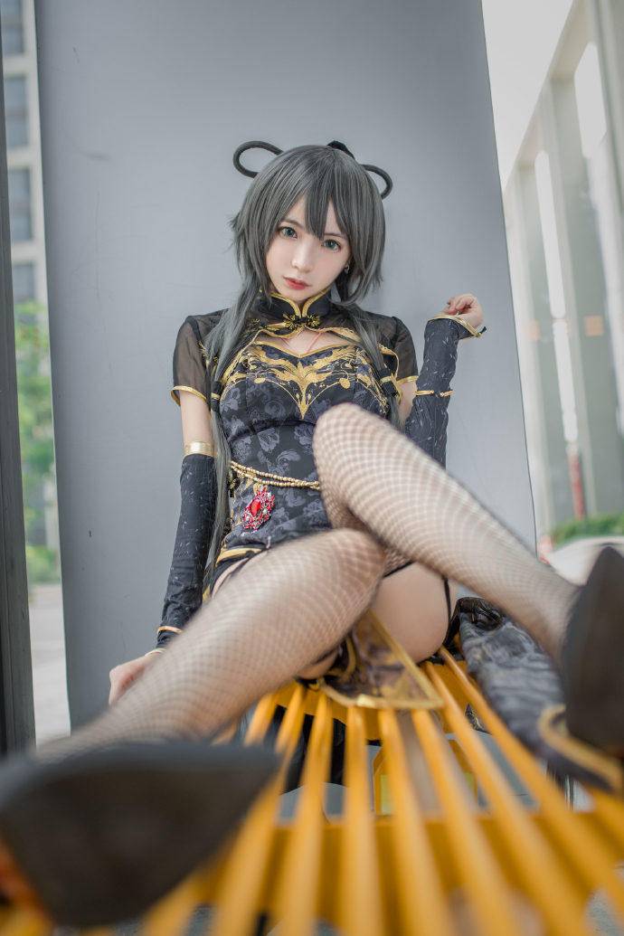 Cosplay福利/cosplay黑网袜