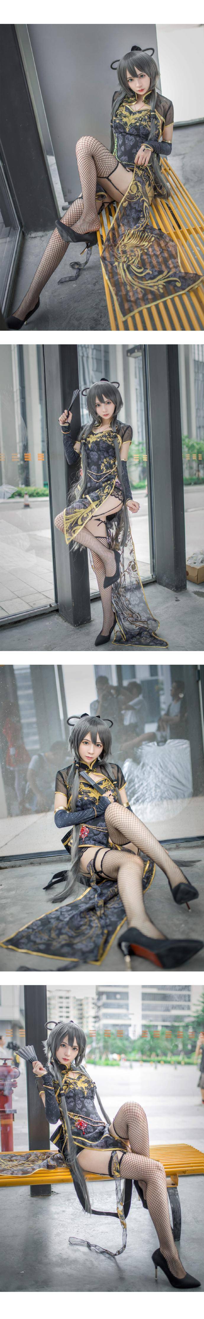 Cosplay福利/cosplay黑网袜