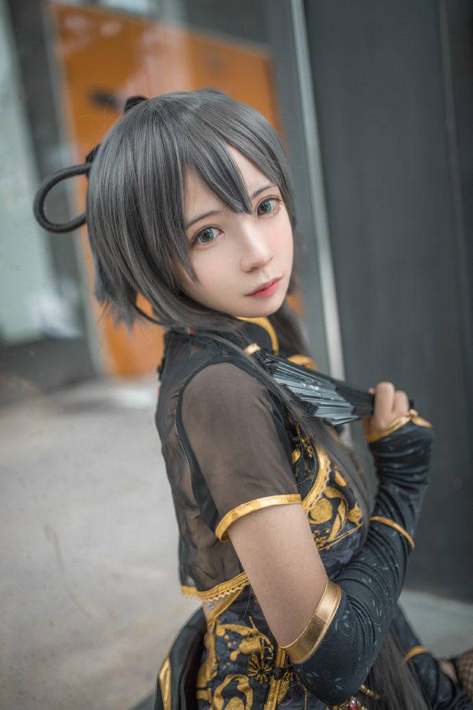 Cosplay福利/cosplay黑网袜
