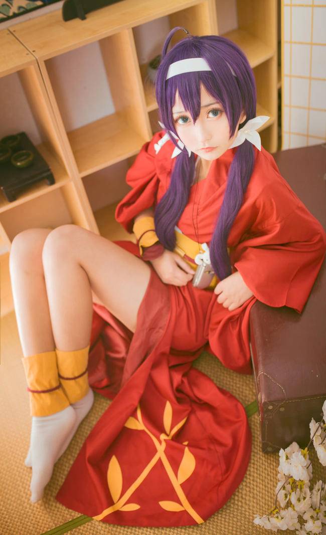 Cosplay福利/文豪野犬泉 镜花COSPLAY